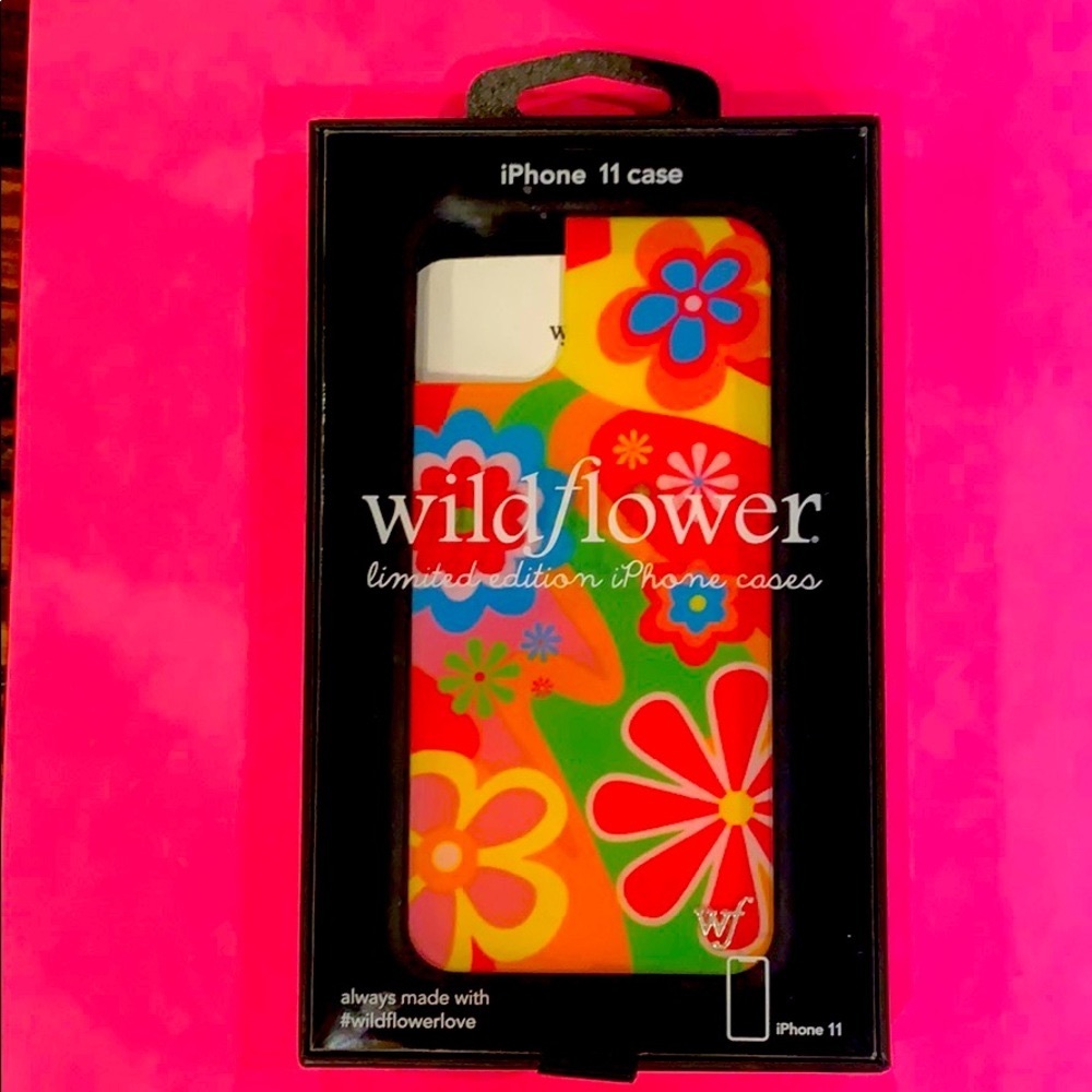 Wildflower Flower Power phone case for iPhone 11.